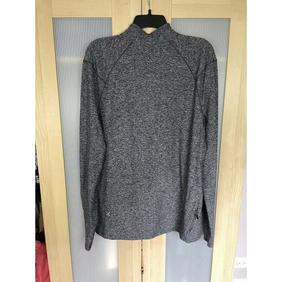 Lululemon Pullover Mens L Gray Surge Warm 1/2 Zip Long Sleeve Running Golf Top - Picture 6 of 6
